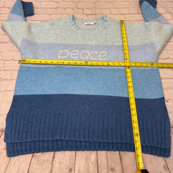 Mersea Women Pullover Sweater Knit Top One Size OS Acrylic Blend C028 -3 - Picture 2 of 15